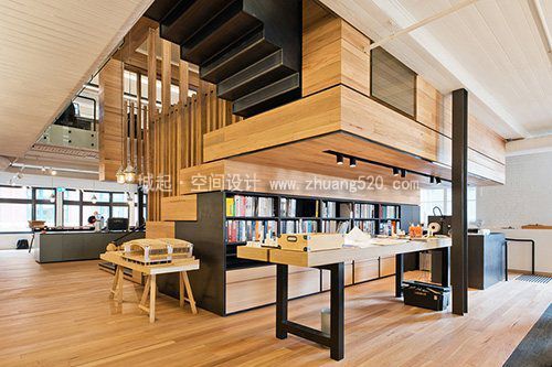 loft风青岛工装公司办公室装修技巧