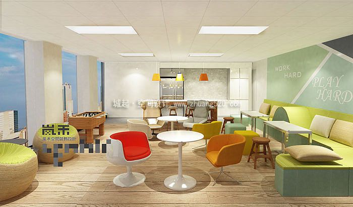 城阳办公室装修色彩搭配