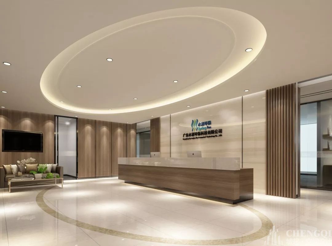 办公室<a href=http://www.zhuang520.com/pictrue/qt target=_blank class=infotextkey>前台设计</a>要点,前台装修设计技巧