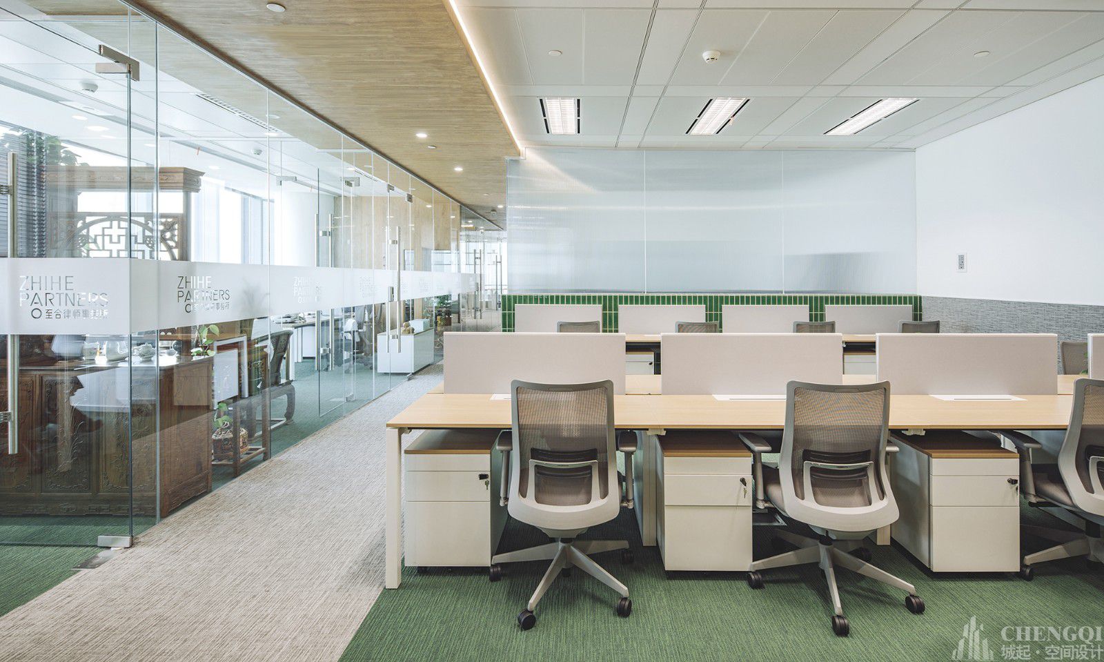 办公室装饰设计案例,办公室设计效果图